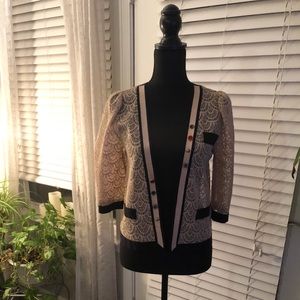 Corey Lynn Calter Lace Cardigan